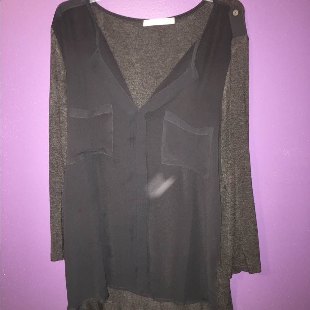 Grey Blouse